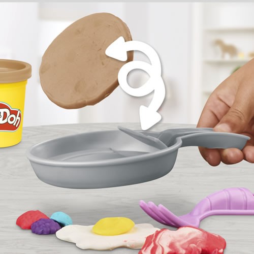 Play-Doh Kitchen Creations - Flip 'n Pancakes Playset - 5L01