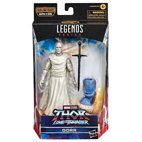 Marvel Legends 6" Figures - Thor: Love And Thunder - Build-A-Figure Korg - Gorr - 5X00