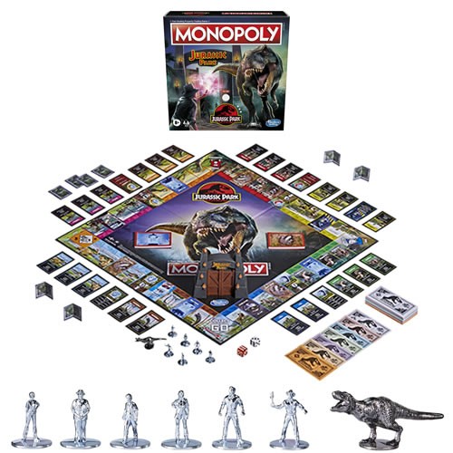 Boardgames - Monopoly - Jurassic Park - 0000