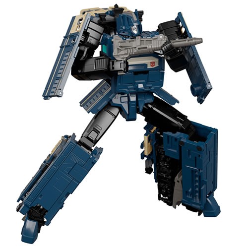 Transformers Figures - Takara Tomy Masterpiece G Series - MPG-02 Trainbot Getsuei (Raiden Combiner)
