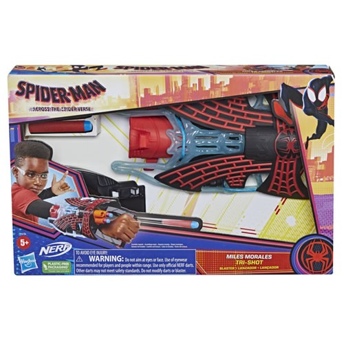 Spider-Man: Across The Spider-Verse Roleplay - Nerf - Miles Morales Tri-Shot Blaster - AS00