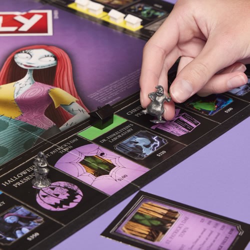 Boardgames - Monopoly - Disney - Tim Burton's The Nightmare Before Christmas - 0951