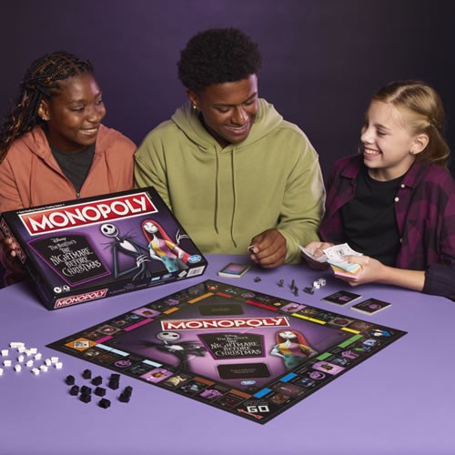 Boardgames - Monopoly - Disney - Tim Burton's The Nightmare Before Christmas - 0951
