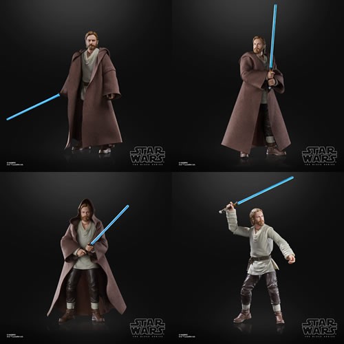 Star Wars Figures - 6" The Black Series - Obi-Wan Kenobi - Obi-Wan Kenobi (Wandering Jedi) - 5L00