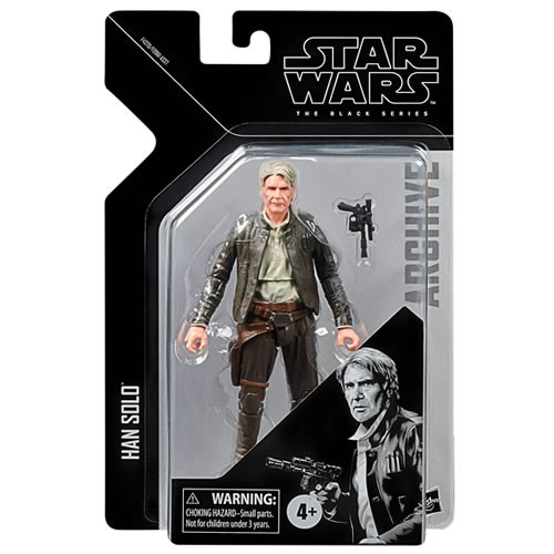 Star Wars Figures - 6" The Black Series Archive - Ep VII TFA - Han Solo - 5L00