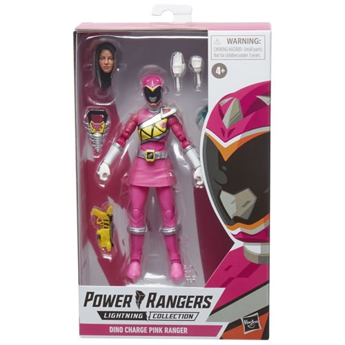 Power Rangers Figures - 6" Lightning Collection - Dino Charge Pink Ranger - AS00