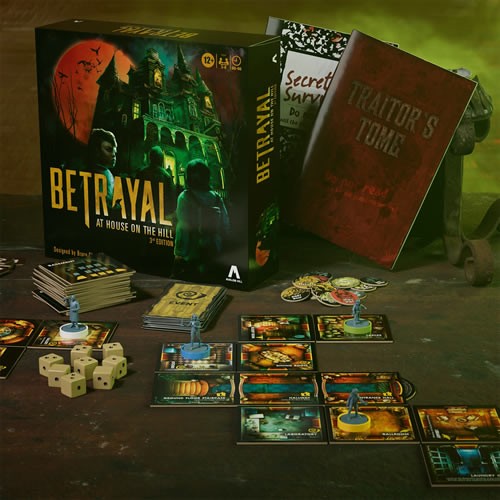 Boardgames - Betrayal At House On The Hill 3rd Edition - UU00