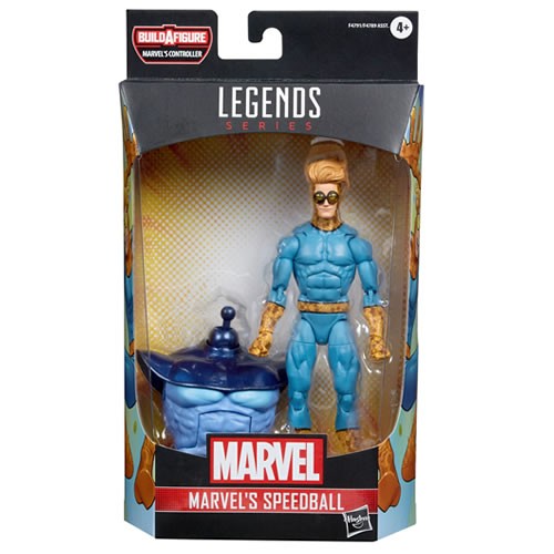 Marvel Legends 6" Figures - Build-A-Figure Marvel’s Controller - Marvel's Speedball - 5X00