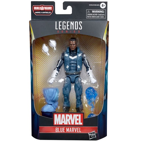 Marvel Legends 6" Figures - Build-A-Figure Marvel’s Controller - Blue Marvel - 5X00