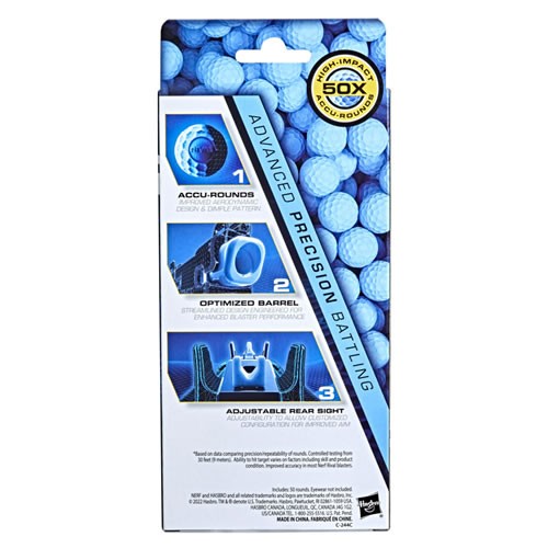 Nerf Rival - 50 Accu-Round Refill Pack - US21