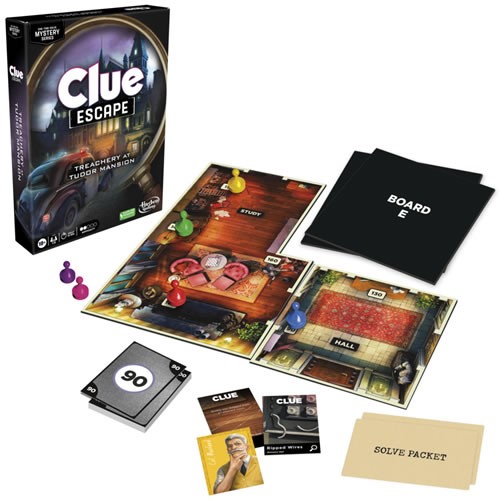 Boardgames - Clue Escape - Treachery At Tudor Mansion - 0791