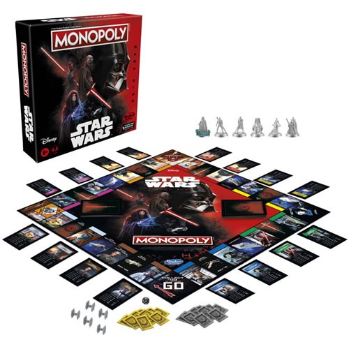 Boardgames - Monopoly - Star Wars - Dark Side Edition - 0000