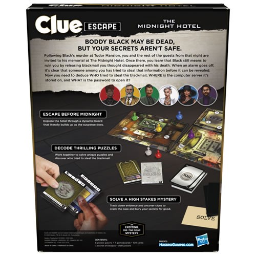 Boardgames - Clue Escape - The Midnight Hotel - 0000