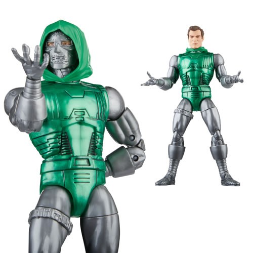 Marvel Legends 6" Figures - Avengers 60th Anniversary - Captain Marvel Vs Doctor Doom 2- Pack - 5L00