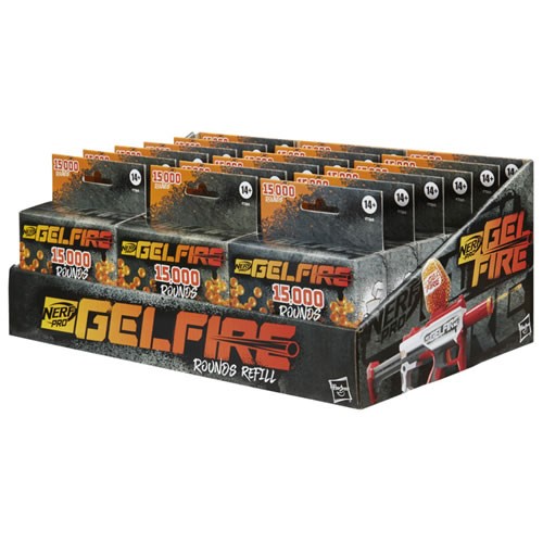 Nerf Pro - Gelfire 15000 Round Refill (Orange) - USE0