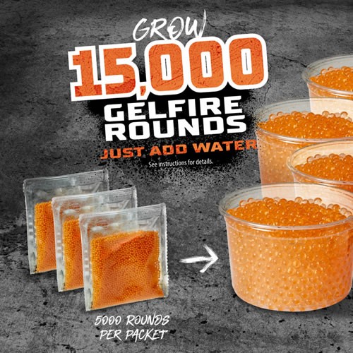 Nerf Pro - Gelfire 15000 Round Refill (Orange) - USE0