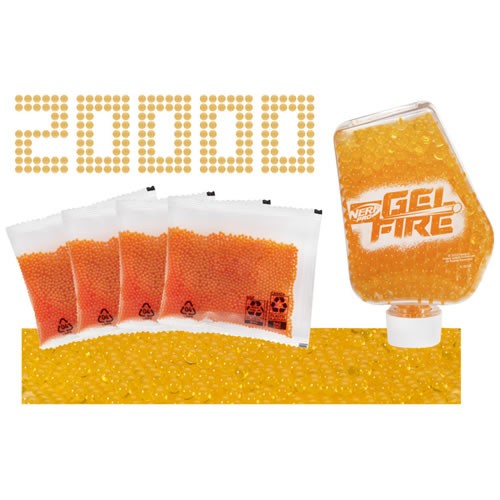 Nerf Pro - Gelfire 20000 Round Refill Hopper (Orange) - USE0