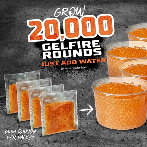 Nerf Pro - Gelfire 20000 Round Refill Hopper (Orange) - USE0