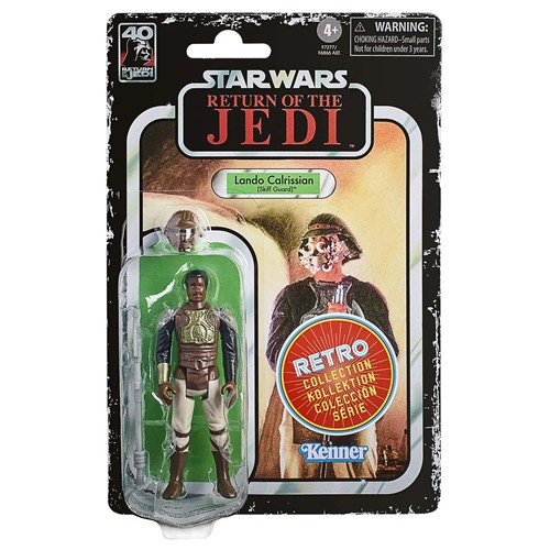 Star Wars Figures - 3.75 Retro Collection - Ep VI ROTJ - Lando Calrissian (Skiff Guard) - 5L20