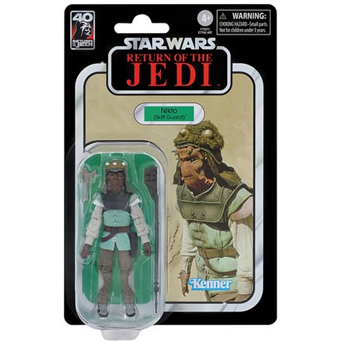 Star Wars Figures - 3.75" Vintage Collection - Ep VI ROTJ 40th Anniv - Nikto (Skiff Guard) - 5L00