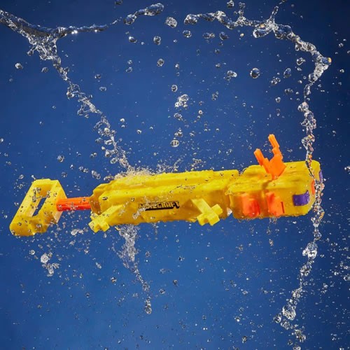 Minecraft Roleplay - Nerf Super Soaker - Axolotl Water Blaster - 5L00