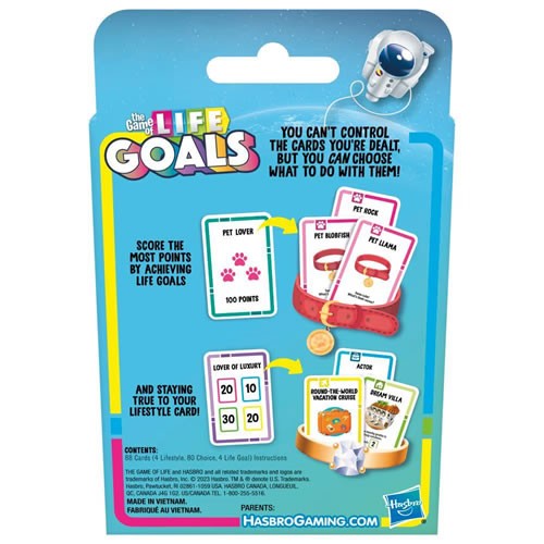 Card Games - Game Of Life Goals - U080