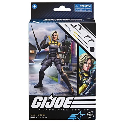 G.I. Joe Figures - 6" Classified Series - 104 Agent Helix - 5X00