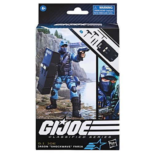 G.I. Joe Figures - 6" Classified Series - 105 Jason “Shockwave” Faria - 5X00