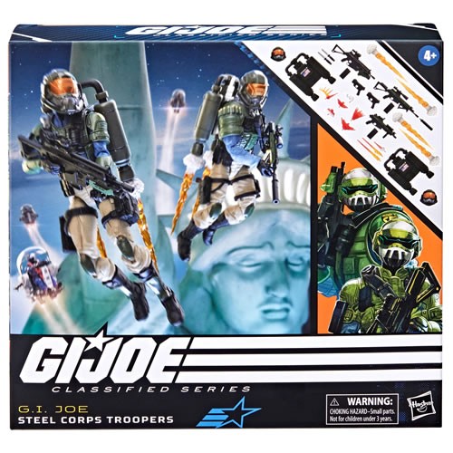 G.I. Joe Figures - 6" Classified Series - Steel Corps Troopers (95) - 5L00