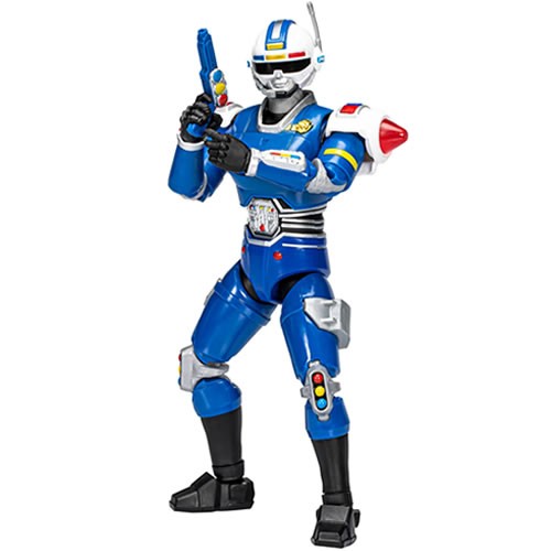 Power Rangers Figures - 6" Lightning Collection - Turbo Blue Senturion - 5L20