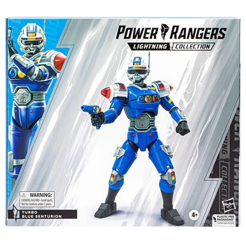 Power Rangers Figures - 6" Lightning Collection - Turbo Blue Senturion - 5L20