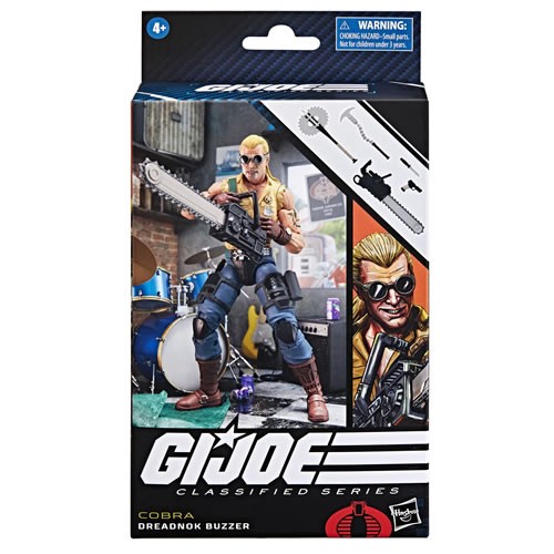 G.I. Joe Figures - 6" Classified Series - 106 Dreadnok Buzzer - 5X00