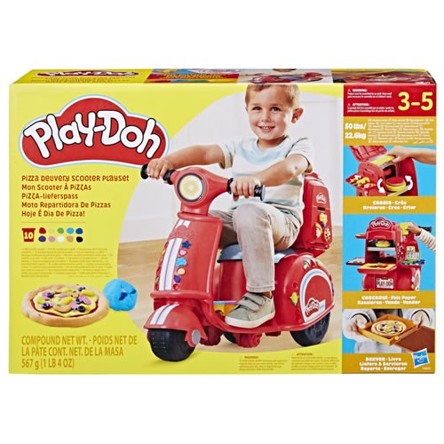 Play-Doh - Pizza Delivery Scooter Playset - 5L00