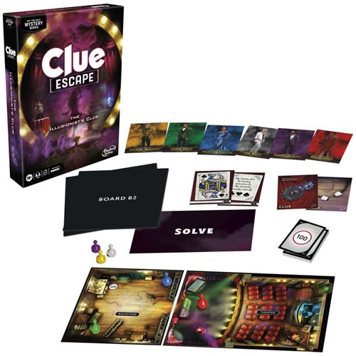 Boardgames - Clue Escape - The Illusionist’s Club - 0000