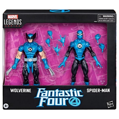 Marvel Legends 6" Figures - Fantastic Four - Wolverine And Spider-Man 2-Pack - 5L00