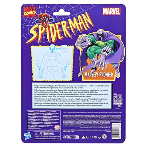 Marvel Legends 6" Figures - Spider-Man Retro Series - Marvel’s Prowler - 5L00