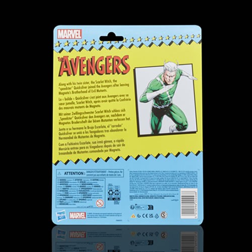 Marvel Legends 6" Figures - Avengers Retro Series - Quicksilver - 5L00