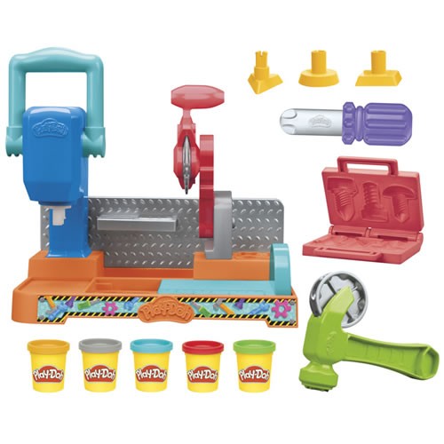 Play-Doh - Stamp & Saw Tool Bench Playset - 5L00