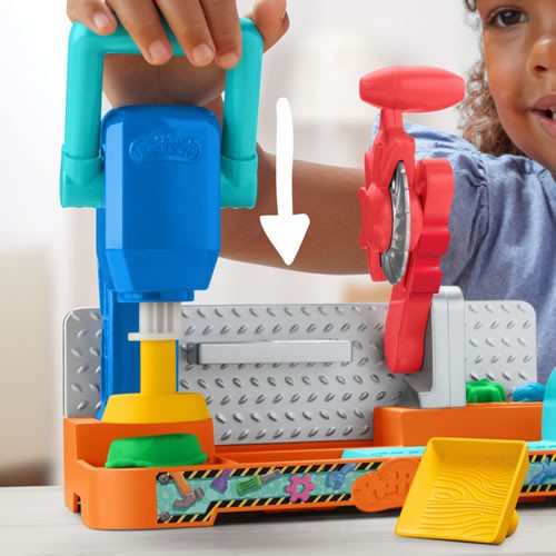 Play-Doh - Stamp & Saw Tool Bench Playset - 5L00
