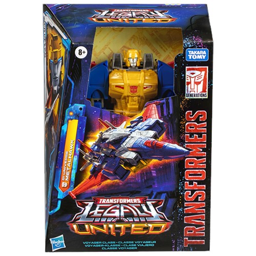 Transformers Gen Legacy United Figures - Voyager Class - G1 Universe Metalhawk - 5X00