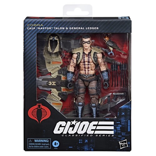 G.I. Joe Figures - 6" Classified Series - (#139) Chip "Raptor" Talon & General Ledger - 5L00