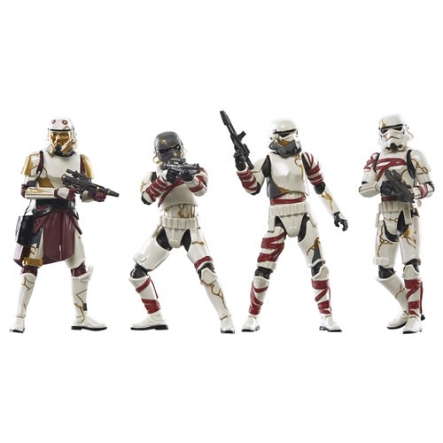 Star Wars Figures - 3.75" Vintage Collection - Ahsoka - Enoch & Thrawn Night Troopers 4-Pack - 5L00