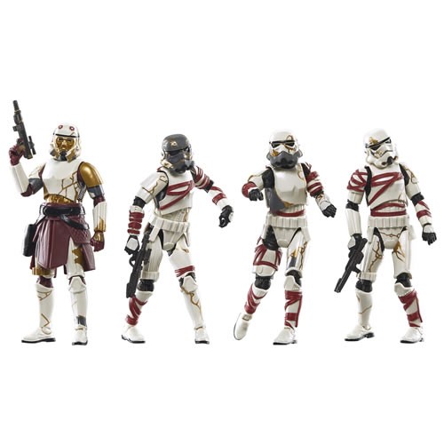 Star Wars Figures - 3.75" Vintage Collection - Ahsoka - Enoch & Thrawn Night Troopers 4-Pack - 5L00