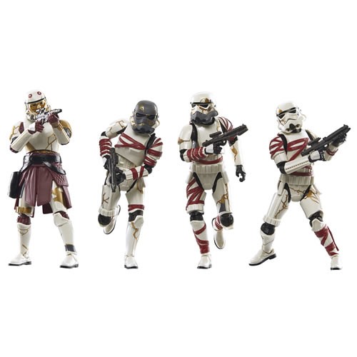 Star Wars Figures - 3.75" Vintage Collection - Ahsoka - Enoch & Thrawn Night Troopers 4-Pack - 5L00