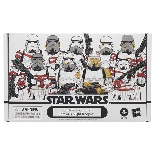 Star Wars Figures - 3.75" Vintage Collection - Ahsoka - Enoch & Thrawn Night Troopers 4-Pack - 5L00
