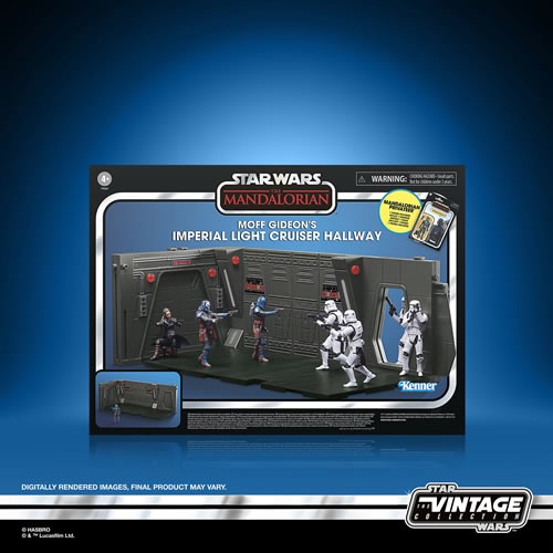 Star Wars Playsets - 3.75" Vintage Coll - The Mandalorian - Moff Gideon’s IL Cruiser Hallway - 5L00