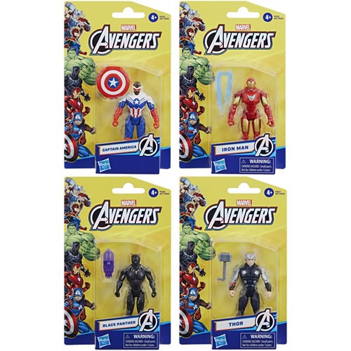 Avengers Figures - Epic Hero Series - 4" Figure Assortment - 5L00