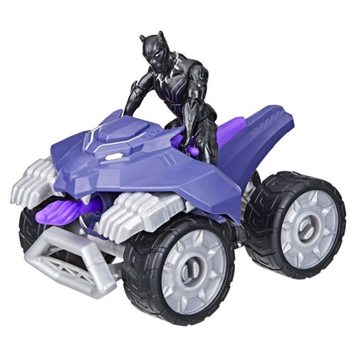 Avengers Vehicles - Epic Hero Series - 4" Black Panther w/ Claw Strike ATV - 5L00