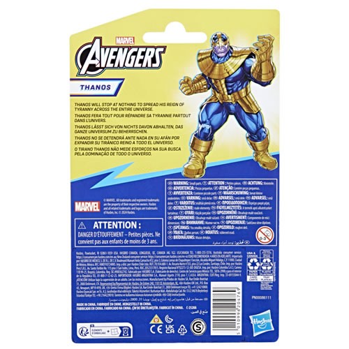 Avengers Figures - Epic Hero Series - 4" Deluxe Thanos - 5X00