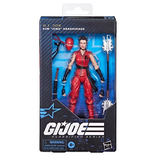 G.I. Joe Figures - 6" Classified Series - Kim "Jinx" Arashikage (#124) - 5M80